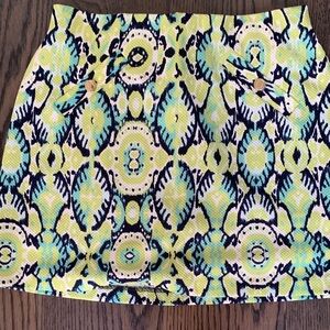 Ladies Pappagallo pull on golf skort